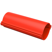IEK Труба гладкая разборная d=110мм красная (3м)
