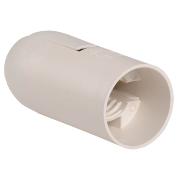 IEK Патрон подвесной Ппл14-02-К02 пластик Е14 белый (50шт) (стикер на изделии) - EPP20-02-01-K01