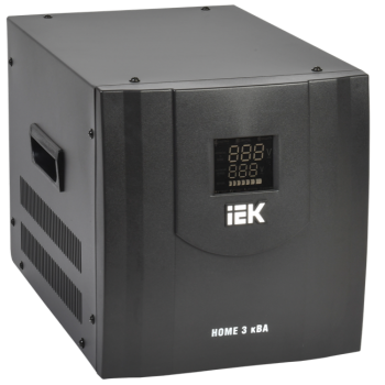 IEK Стабилизатор напряжения переносной HOME 3кВА (СНР1-0-3) - IVS20-1-03000