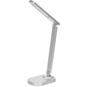 IEK LIGHTING Светильник светодиодный настольный 2028 5Вт на подставке USB-выход диммер серебро