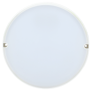IEK Светильник светодиодный ДПО 2014Д 12Вт IP54 6500К дежурный режим круг белый с акустическим датчиком