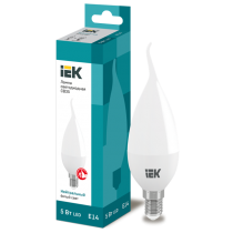 IEK Лампа светодиодная CB35 свеча на ветру 7Вт 230В 3000К E14
