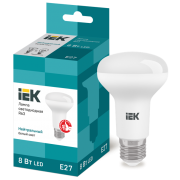 IEK Лампа светодиодная R63 рефлектор 8Вт 230В 4000К E27
