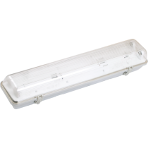 IEK Светильник пылевлагозащищенный ЛСП3901А ABS/PS 2х18Вт IP65