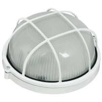 IEK Светильник НПП1302 круг с решеткой 60Вт IP54 белый