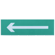 IEK Сменное табло "Направление к эвакуационному выходу налево" зеленый фон