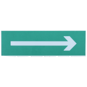 IEK Сменное табло "Направление к эвакуационному выходу направо" зеленый фон