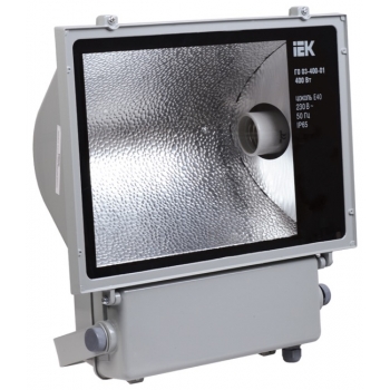 IEK Прожектор металлогалогенный ГО03-400-01 симметричный 400Вт E40 IP65 серый - LPHO03-400-01-K03