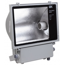IEK Прожектор металлогалогенный ГО03-400-02 асимметричный 400Вт E40 IP65 серый