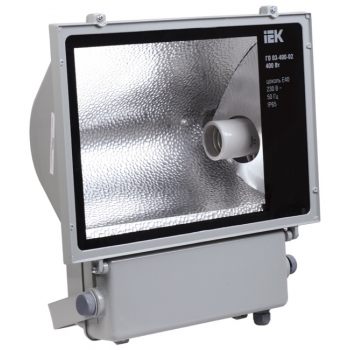 IEK Прожектор металлогалогенный ГО03-400-02 асимметричный 400Вт E40 IP65 серый - LPHO03-400-02-K03