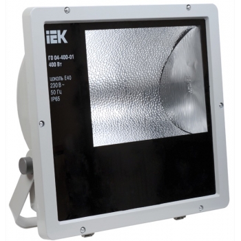 IEK Прожектор металлогалогенный ГО04-400-01 симметричный 400Вт E40 IP65 серый - LPHO04-400-01-K03
