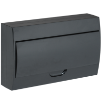 IEK KREPTA 3 Корпус пластиковый ЩРН-П-18 IP41 черная дверь черный