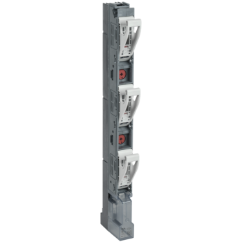 IEK Предохранитель-выключатель-разъединитель ПВР-1 вертикальный 160А 185мм с пофазным отключением c V-образными коннекторами - SPR20-3-1-160-185-050-V