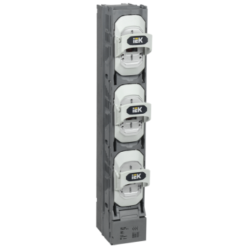 IEK Предохранитель-выключатель-разъединитель ПВР-1 вертикальный 250А 185мм с пофазным отключением c V-образными коннекторами - SPR20-3-1-250-185-100-V