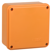 IEK Коробка распаячная огнестойкая ПС 100х100х50мм 6P 6мм2 IP44 гладкие стенки