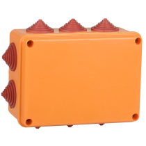 IEK Коробка распаячная огнестойкая ПС 150х110х70мм 6P 6мм2 IP55 10 вводов