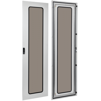 IEK FORMAT Дверь металлическая со стеклом 2000х600мм - YKM40D-FO-DG-200-060