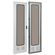 IEK FORMAT Дверь металлическая со стеклом 2 вентиляционных отверстия 2000х800мм