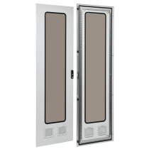 IEK FORMAT Дверь металлическая со стеклом 2 вентиляционных отверстия 2000х800мм