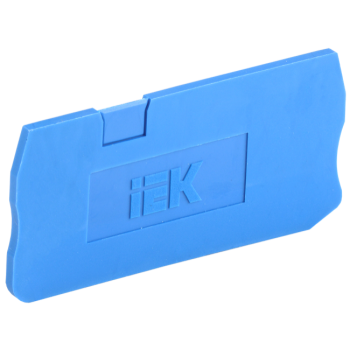 IEK Заглушка для КПИ 3в-1,5/2,5 3 вывода синяя - YZN11D-3-ZGL-002-K07